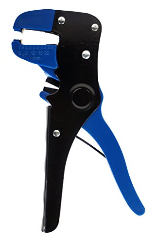 SE 8882AWS 7-Inch Automatic Wire Stripper, Blue and Black Handle