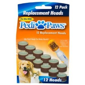 PediPaws Replacement Heads 12 pack