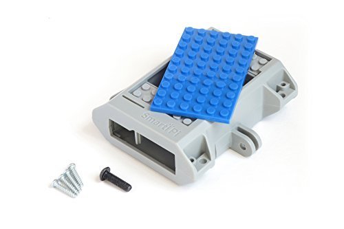 LEGO compatible SmartiPi Raspberry Pi B+,2, and 3 case - Blue