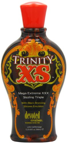 2013 Devoted Creations Trinity XS Mega Extreme XXX Sizzling Tingle Tanning Lotion 12.25 oz.