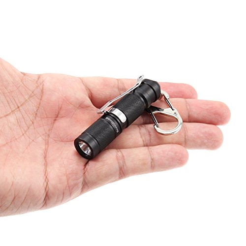 SeresRoad Mu08 LED flashlight pen Mini Keychain CREE XPG-R5 Light EDC Torch Holster with High/Mid/Low with Free AAA Battery Pocket Penlight