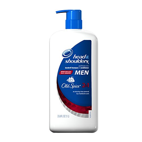Head & Shoulders Shampoo and Conditioner for Men, Old Spice, 33.8 Fluid Ounce