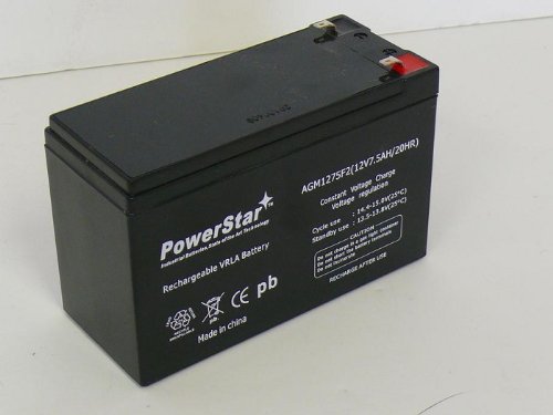 JohnLite CY-0112 12V 7.5Ah Spotlight Battery : Replacement