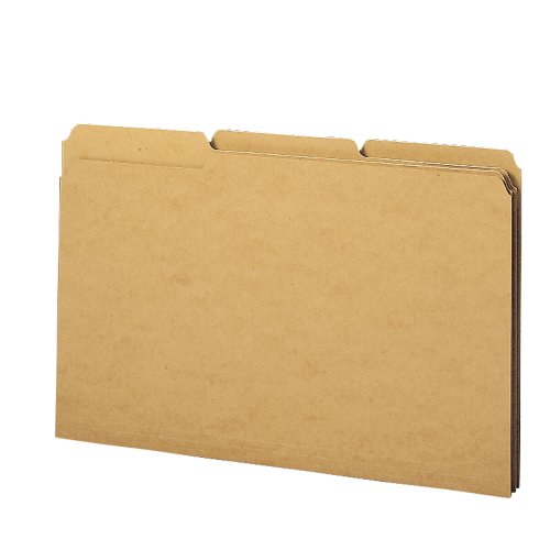 Smead File Folder, 1/3-Cut Tab, Legal Size, Kraft, 50 Per Box (15830)