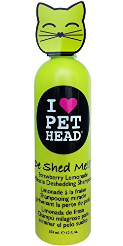 Pet Head De Shed Me!! Deshedding Shampoo for Cats 12oz