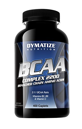 Dymatize Nutrition BCAA Complex 2200, 400 Caplets (Packaging May Vary)
