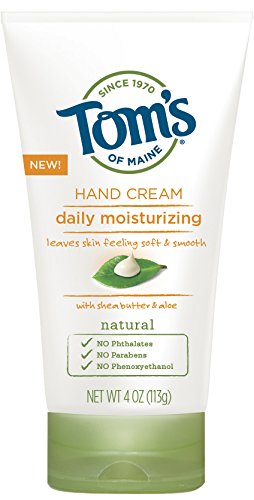 Tom's of Maine Daily Moisturizing Hand Cream, Lightly Scented, 4 Ounce, 2 Count