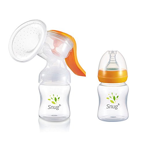 Yijan Snug Manual Portable Breast Pump with Strong Suction, Model S815