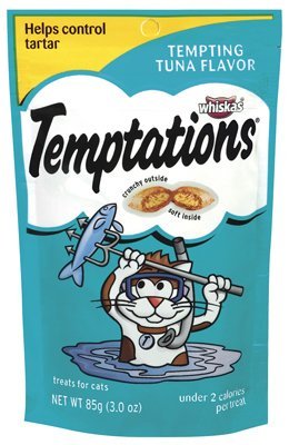 Whiskas Classic Temptations - Tempting Tuna - 3 oz
