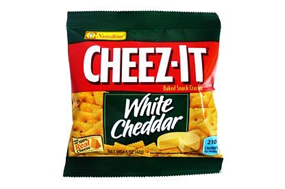 Cheez-It White Cheddar Snack Crackers, 1.5 Oz Size, 60 Pack