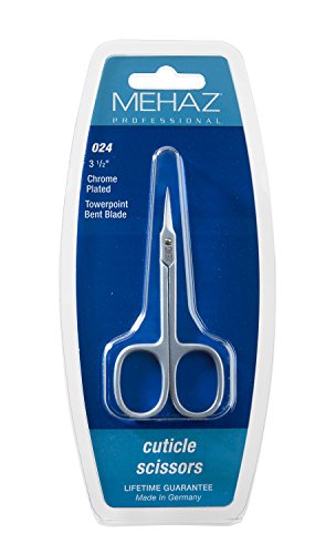 Mehaz Professional Cuticle Scissors Towerpoint, 3 1/2 Inch