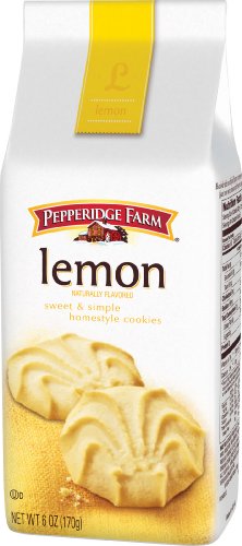 Pepperidge Farm Lemon Cookies, 6-ounce (pack of 4)