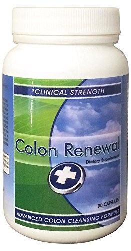 Colon Renewal - All Natural Colon Cleanse - Rapid Relief From Bloating, Gas & Irregular Bowel Movements - Cleanses & Detoxifies Your Body To Get Rid of Harmful Toxins, Chemicals and Waste. 90 Capsules, 1 Month Supply