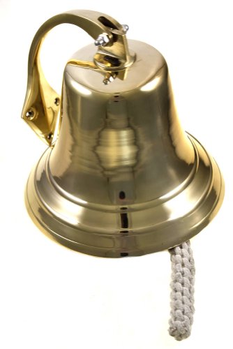 8 Nautical Brass Maritime Ship Bell