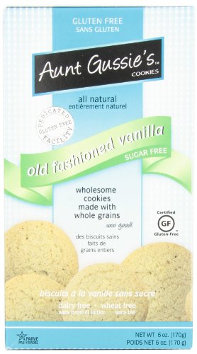 Aunt Gussie's Gluten Free, Old Fashioned Vanilla, 6-Ounce Boxes (Pack of 4)