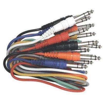 HOSA  CSS-830 1/4-inch balanced patch cables, 1/4 -inch TRS to Same connectors, 1 ft long cable (Discontinued by Manufacturer)