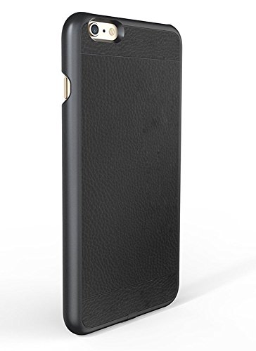 LingsFire® 2 in 1 Qi Wireless Charging Receiver Case for iPhone 6 (4.7) Qi Enabled Receiver Phone Back Protective Case for Iphone 6 (Black)