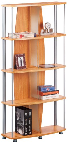 Piranha PC26o Stylish 5 Shelf Bookcase to Match our Range of Furniture