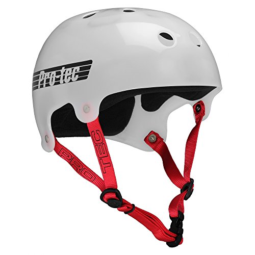PROTEC Original Bucky Skate Helmet, Translucent White, Large