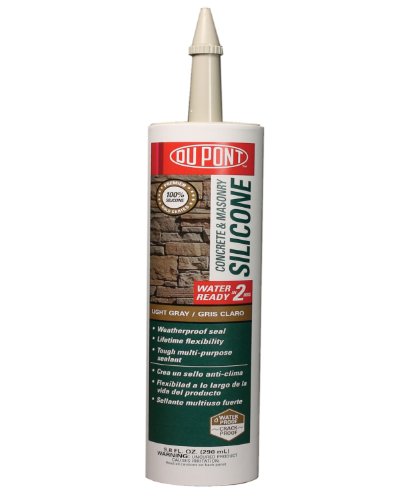 DuPont 07644 9.8-Ounce Premier Concrete and Masonry Silicone, Light Gray