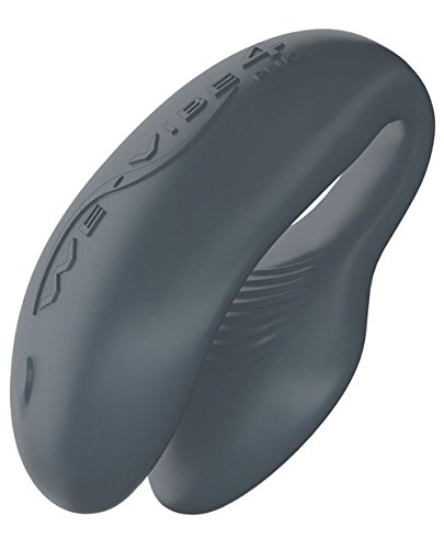 New We-Vibe 4 PLUS, with Phone App for Worldwide Remote Control, Waterproof USB Black + 4 oz Anti-Bacterial Spray Toy Cleanser