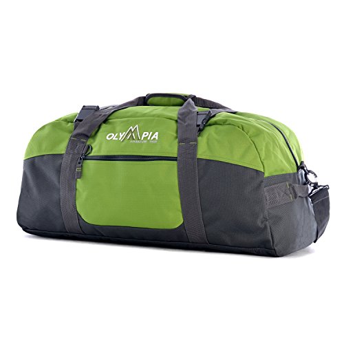 Olympia Luggage 30-Inch Sports Duffel Bag, Green, One Size