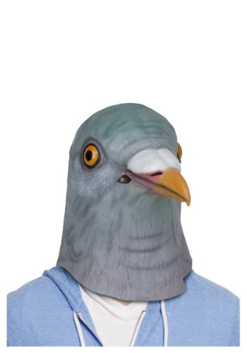 Demonway Deluxe Latex Animal Mask - Pigeon- Adult