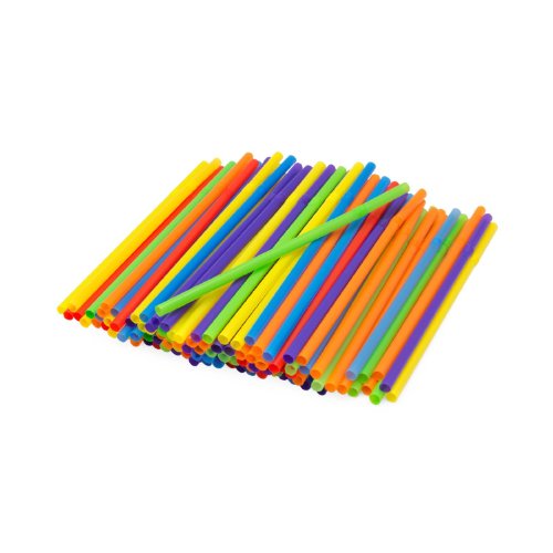 Kizmos Assorted Flex Straws, Jumbo
