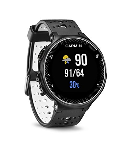 Garmin Forerunner 230 GPS Running Watch, Black/White