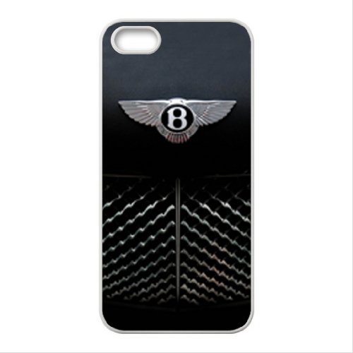 Car Bentley Logo Cool Unique Apple Iphone 5 5S Durable Hard Plastic Case Cover Personalized Top DIY