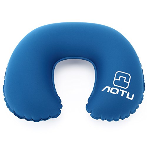 ICOCO Neck Support Travel Pillow Inflatable For Camping, Office and Home Use