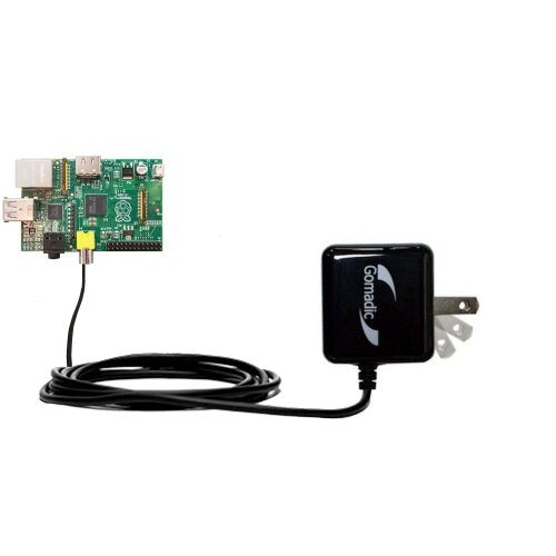 Gomadic High Output Home Wall AC Charger for the Raspberry Pi Board with Power Sleep technology - Intelligently designed with Gomadic TipExchange