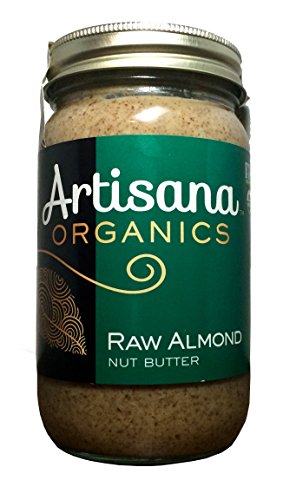 RAW ORGANIC ALMOND BUTTER 16 OZ (Pack of 2)