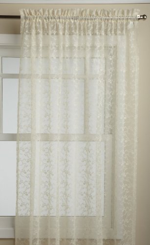 Priscilla Lace Tiers - Swags - Valance - Panels By Lorraine Home Fashions