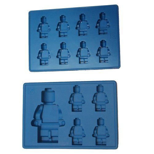 Building Brick Minifigure 2 Tray Set