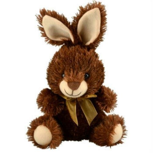 (Pack of 2) Dark Brown Chocolate Scented Bunny Rabbit Stuffed Animal by Greenbrier International
