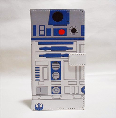 G3 Case, LG G3 Wallet CASE - R2D2 Robot Pattern Premium PU Leather Wallet Case Stand Cover with Card Slots, Cash Compartment for LG G3 - Cool as Great Gift