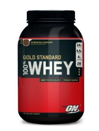 Optimum Nutrition 100% Whey Gold Standard, Double Rich Chocolate 4 pounds
