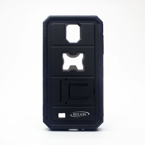 Bolkin® Bottle Opener Series Shockproof Cover Case for Samsung Galaxy S4 I9500 (Black)
