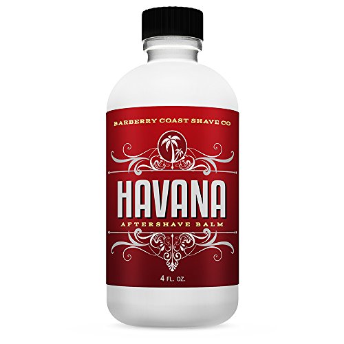 HAVANA - After Shave Lotion for Men - Post Shave Balm for All Skin Types - Tobacco Scented Moisturizer w/Shea Butter, Vitamin E & Cooling Menthol - Absorbs Quickly & Smooths Skin - Alcohol Free