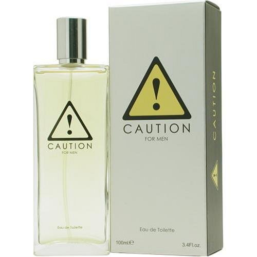 Caution By Kraft International Marketing For Men. Eau De Toilette Spray 3.4 OZ