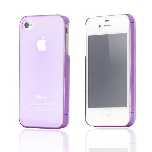 iPhone 4/4S Ultra Thin Air Case (Purple) - Ultra Thin 0.70MM - fits Verizon AT&T iPhone 4 and Verizon AT&T Sprint iPhone 4S