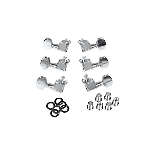 Gotoh MLC3-G 3-On-A-Side Locking Tuners 6-Pack Chrome
