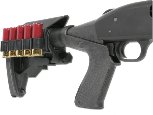 BLACKHAWK! KNOXX PowerPak System Modular Cheek Piece and Ammo Carrier - Black ( Gun Stock Not Included )