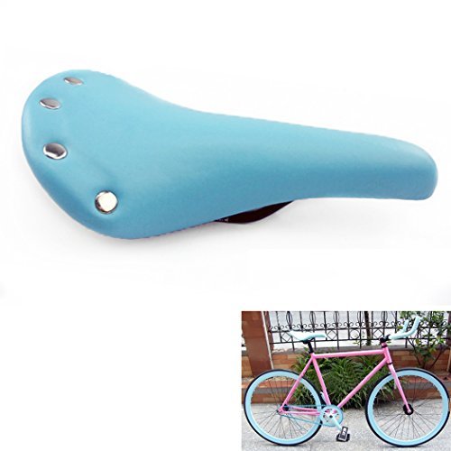 TOPCABIN Classic Series Thicken Soft Fixed Gear Bicycle Saddle Bike Seat