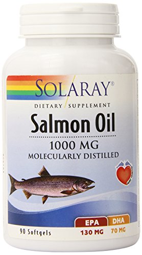 Solaray Salmon Oil, 1000 mg, 90 Count