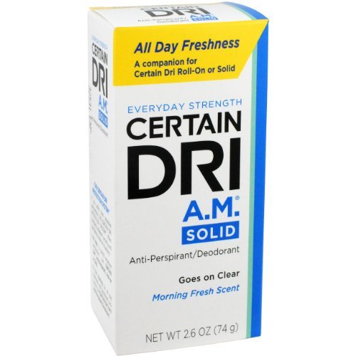 Certain Dri A.M. Underarm Refresher-2.6 oz (Pack of 6)