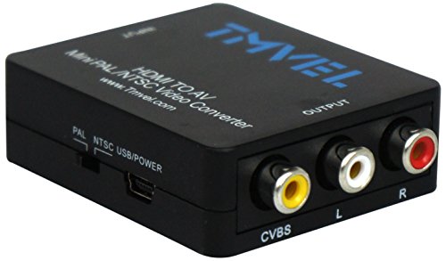Tmvel TMV-HD1M Universal HDMI to Composite/AV Video Converter