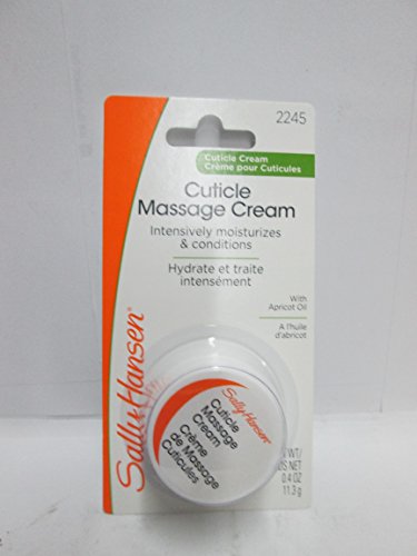 Sally Hansen Cuticle Massage Cream, 0.4 Ounce (Pack of 2)