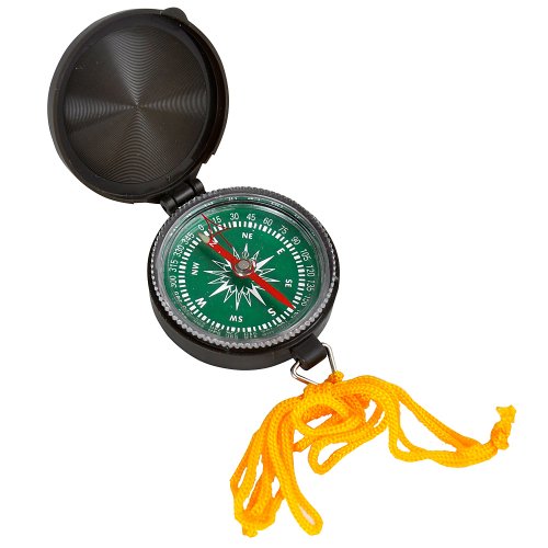 Joy Enterprises FP15641 Fury Mustang Directional Compass, 1.75-Inch, Olive Drab Case with Lanyard Ring